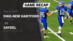 Recap: ****-New Hartford  vs. Saydel  2016