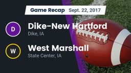 Recap: ****-New Hartford  vs. West Marshall  2017