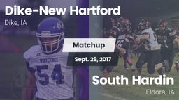 Matchup: ****-New Hartford vs. South Hardin  2017
