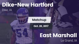 Matchup: ****-New Hartford vs. East Marshall  2017