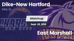 Matchup: ****-New Hartford vs. East Marshall  2018