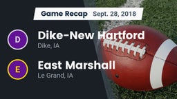Recap: ****-New Hartford  vs. East Marshall  2018