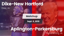 Matchup: ****-New Hartford vs. Aplington-Parkersburg  2019
