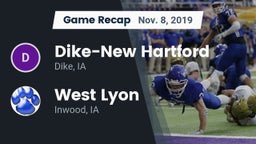 Recap: ****-New Hartford  vs. West Lyon  2019