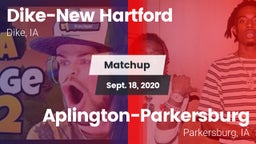 Matchup: ****-New Hartford vs. Aplington-Parkersburg  2020