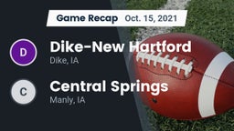 Recap: ****-New Hartford  vs. Central Springs  2021