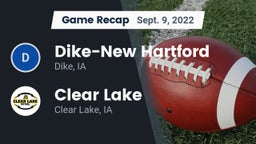 Recap: ****-New Hartford  vs. Clear Lake  2022