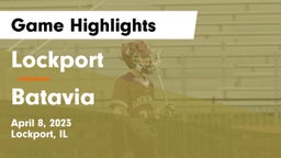 Lockport  vs Batavia Game Highlights - April 8, 2023