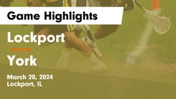 Lockport  vs York  Game Highlights - March 20, 2024
