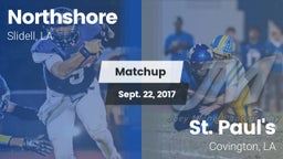 Matchup: Northshore vs. St. Paul's  2017