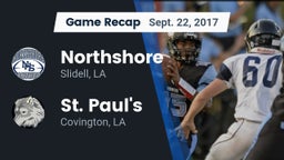 Recap: Northshore  vs. St. Paul's  2017