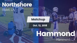 Matchup: Northshore vs. Hammond  2018