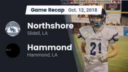 Recap: Northshore  vs. Hammond  2018