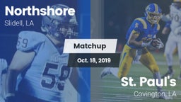 Matchup: Northshore vs. St. Paul's  2019