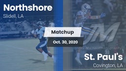 Matchup: Northshore vs. St. Paul's  2020