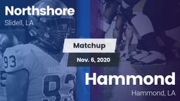 Matchup: Northshore vs. Hammond  2020