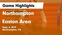 Northampton  vs Easton Area  Game Highlights - Sept. 6, 2019