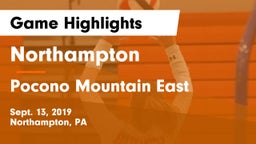 Northampton  vs Pocono Mountain East  Game Highlights - Sept. 13, 2019