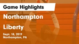 Northampton  vs Liberty Game Highlights - Sept. 18, 2019