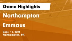 Northampton  vs Emmaus  Game Highlights - Sept. 11, 2021