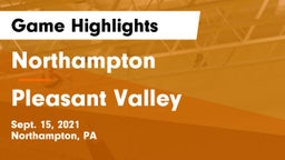 Northampton  vs Pleasant Valley  Game Highlights - Sept. 15, 2021