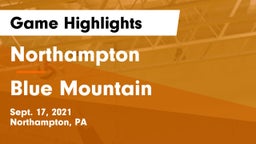 Northampton  vs Blue Mountain  Game Highlights - Sept. 17, 2021