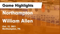 Northampton  vs William Allen  Game Highlights - Oct. 12, 2021