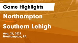 Northampton  vs Southern Lehigh  Game Highlights - Aug. 26, 2022