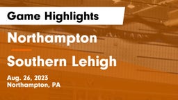 Northampton  vs Southern Lehigh  Game Highlights - Aug. 26, 2023