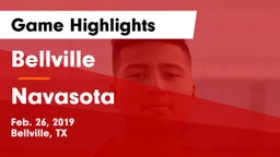 Bellville  vs Navasota  Game Highlights - Feb. 26, 2019