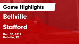 Bellville  vs Stafford  Game Highlights - Dec. 30, 2019