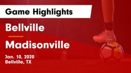 Bellville  vs Madisonville  Game Highlights - Jan. 10, 2020