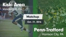 Matchup: Kiski Area vs. Penn-Trafford  2016
