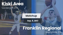 Matchup: Kiski Area vs. Franklin Regional  2017