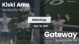 Matchup: Kiski Area vs. Gateway  2017