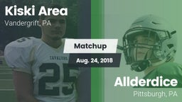 Matchup: Kiski Area vs. Allderdice  2018