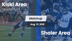 Matchup: Kiski Area vs. Shaler Area  2018
