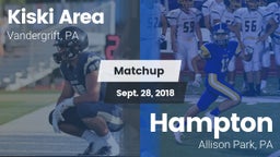 Matchup: Kiski Area vs. Hampton  2018