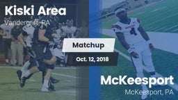 Matchup: Kiski Area vs. McKeesport  2018