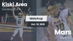 Matchup: Kiski Area vs. Mars  2018