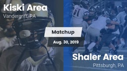 Matchup: Kiski Area vs. Shaler Area  2019