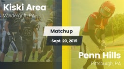 Matchup: Kiski Area vs. Penn Hills  2019
