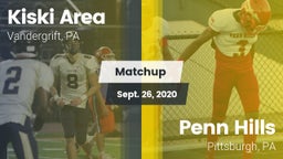 Matchup: Kiski Area vs. Penn Hills  2020