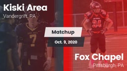 Matchup: Kiski Area vs. Fox Chapel  2020
