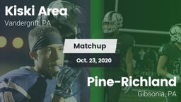 Matchup: Kiski Area vs. Pine-Richland  2020
