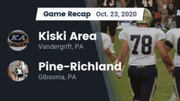 Recap: Kiski Area  vs. Pine-Richland  2020