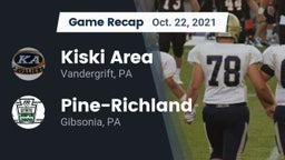 Recap: Kiski Area  vs. Pine-Richland  2021