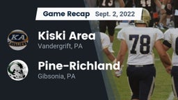 Recap: Kiski Area  vs. Pine-Richland  2022
