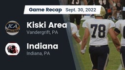 Recap: Kiski Area  vs. Indiana  2022