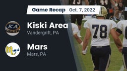 Recap: Kiski Area  vs. Mars  2022